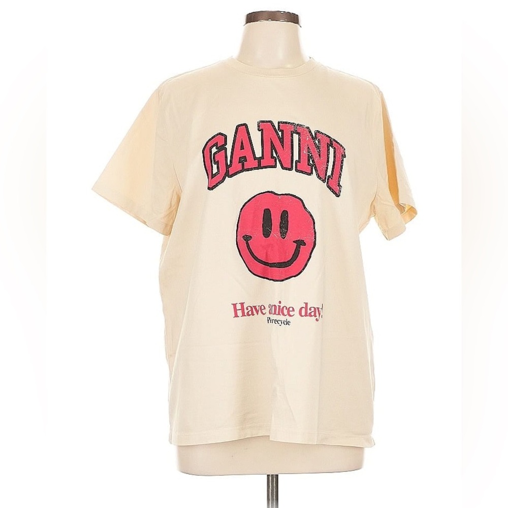 GANNI smile tee